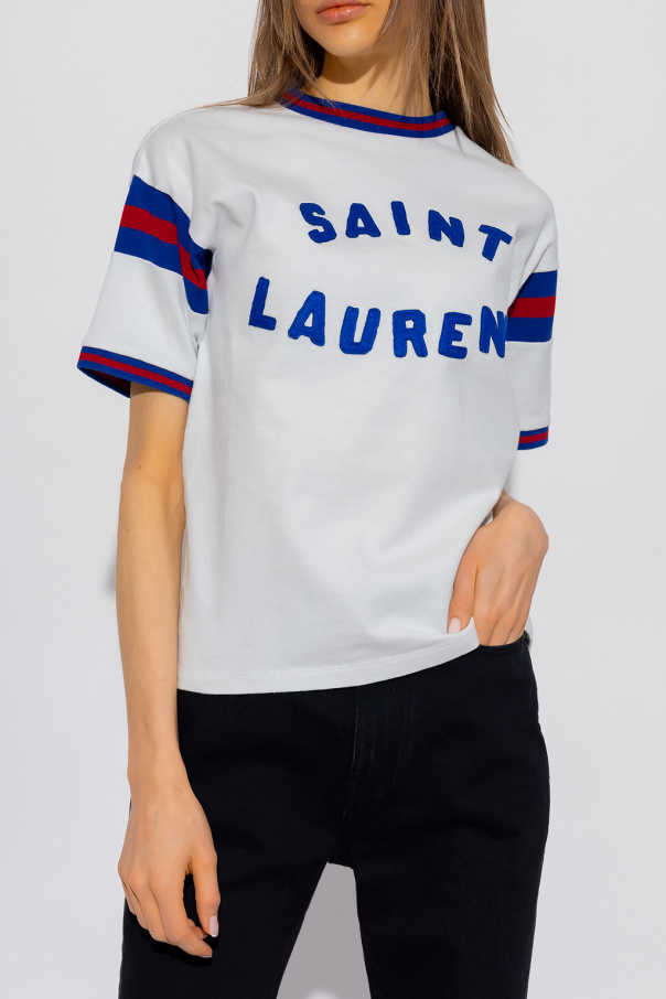 Ladies saint laurent t shirt online